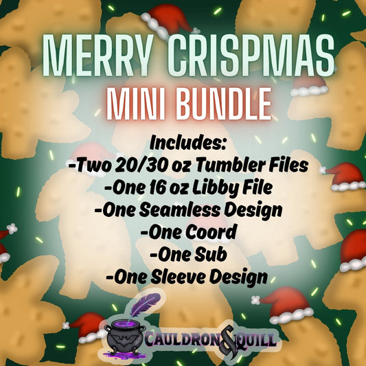 Merry Crispmas Mini Drop