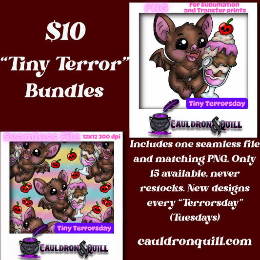 Tiny Terror-Bat Sundae