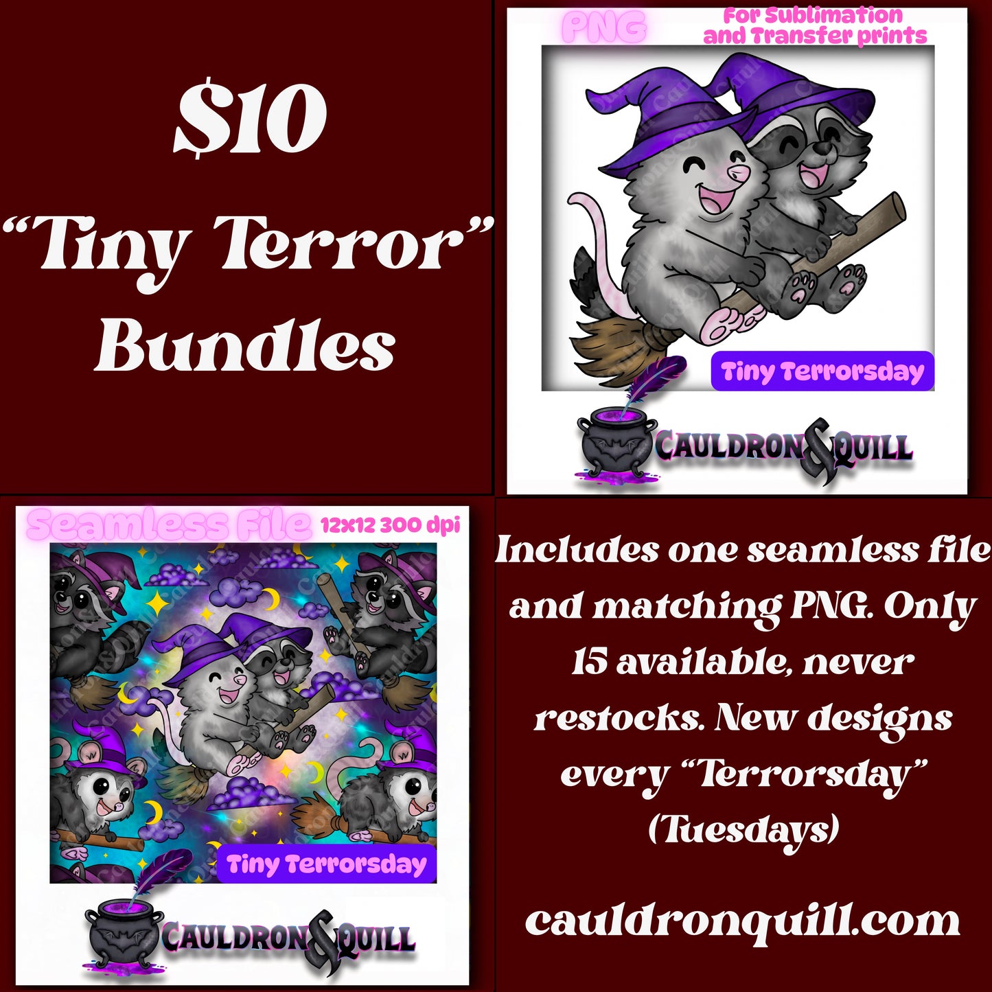Tiny Terror-Trash Witches
