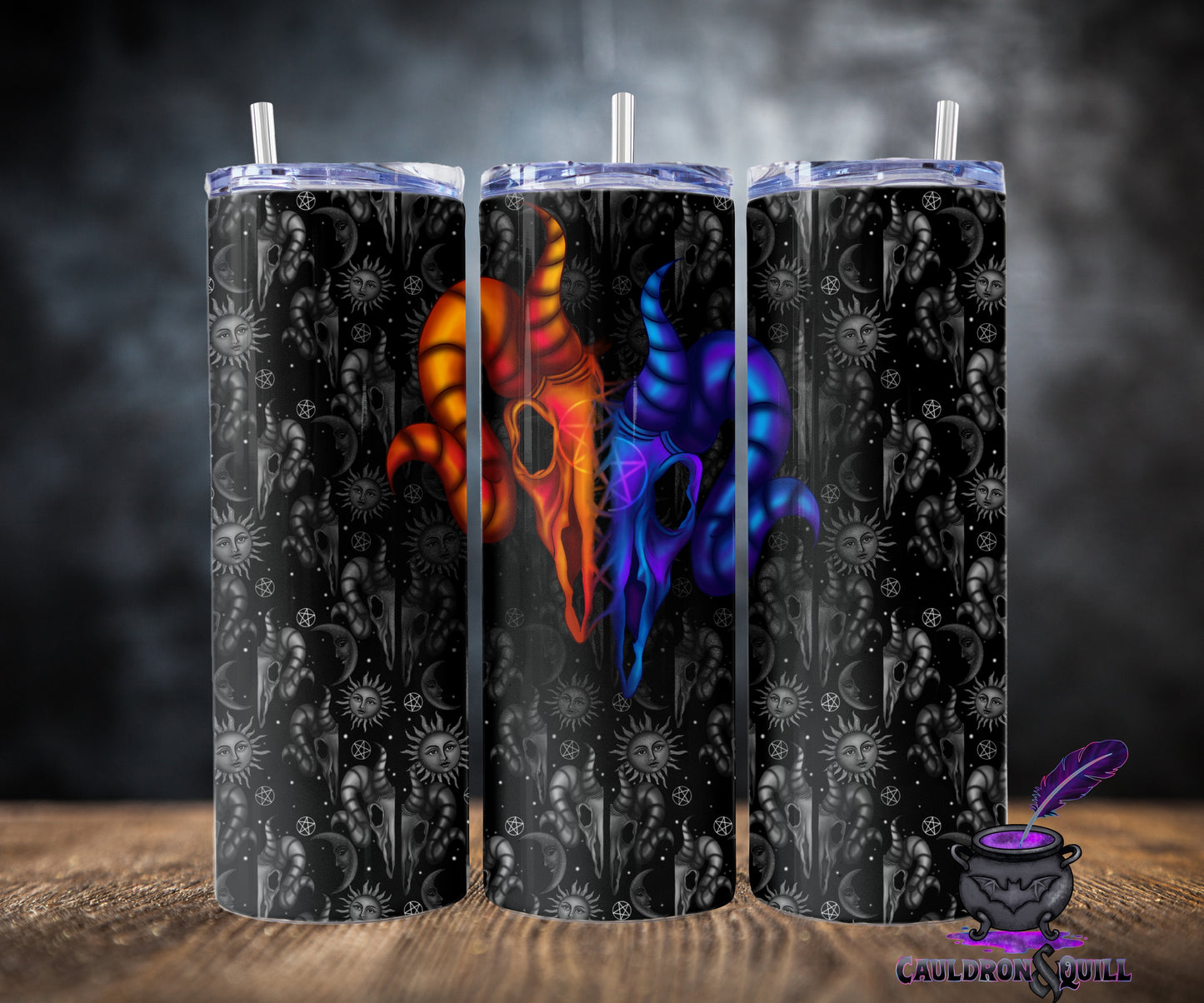 20/30 oz Celestial Ram Tumbler