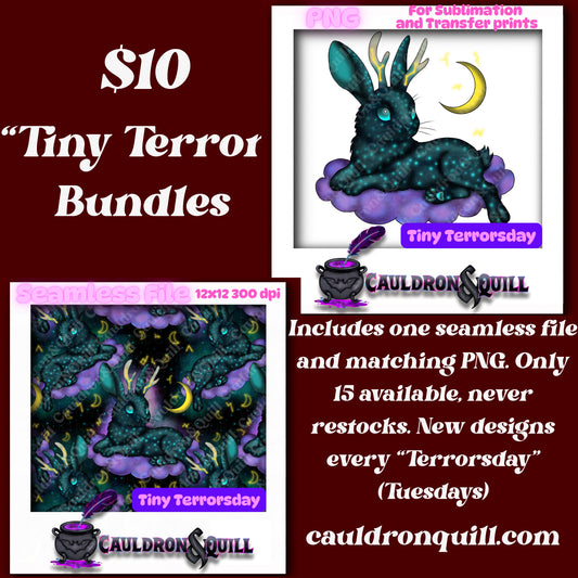 Tiny Terror-Celestial Jackalope