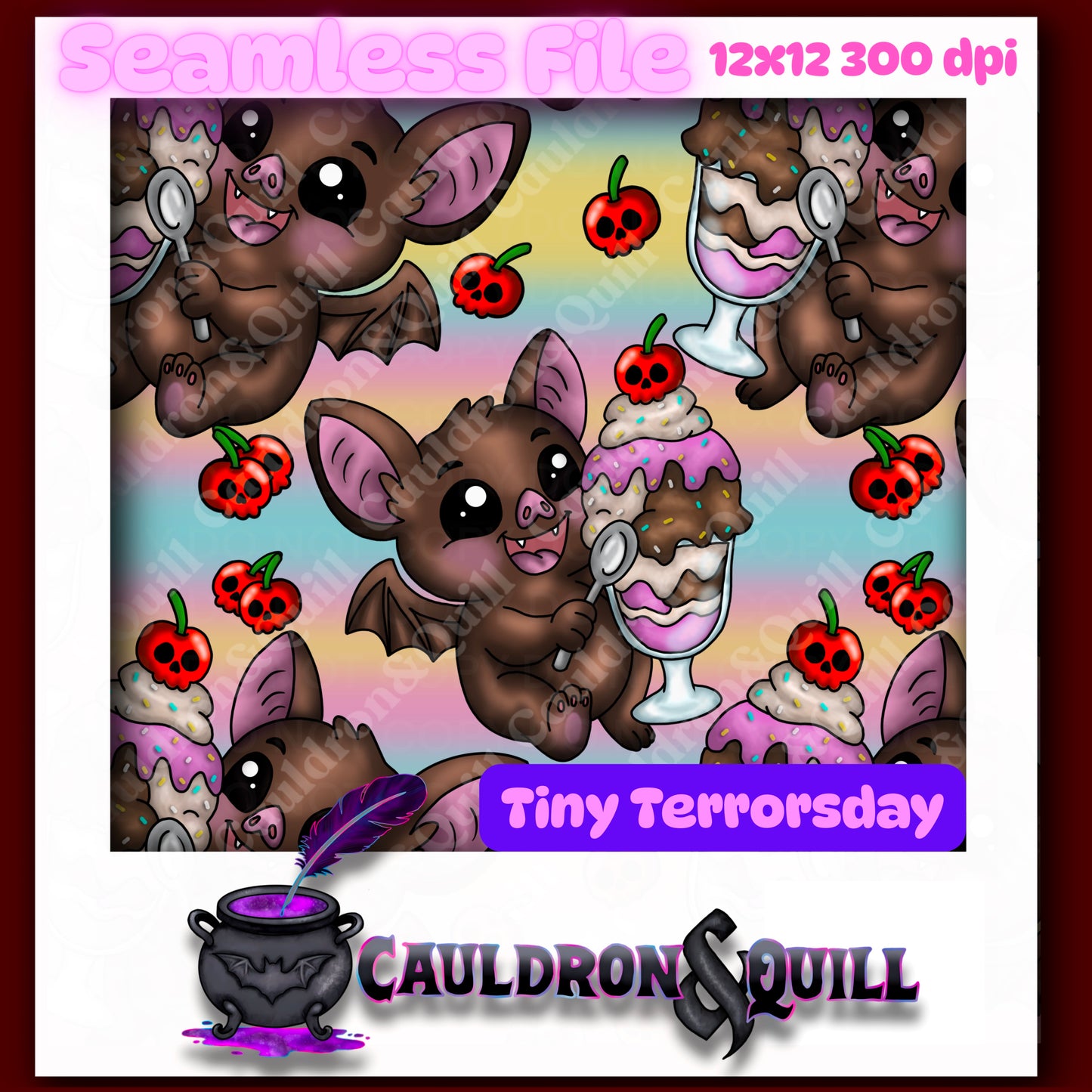 Tiny Terror-Bat Sundae