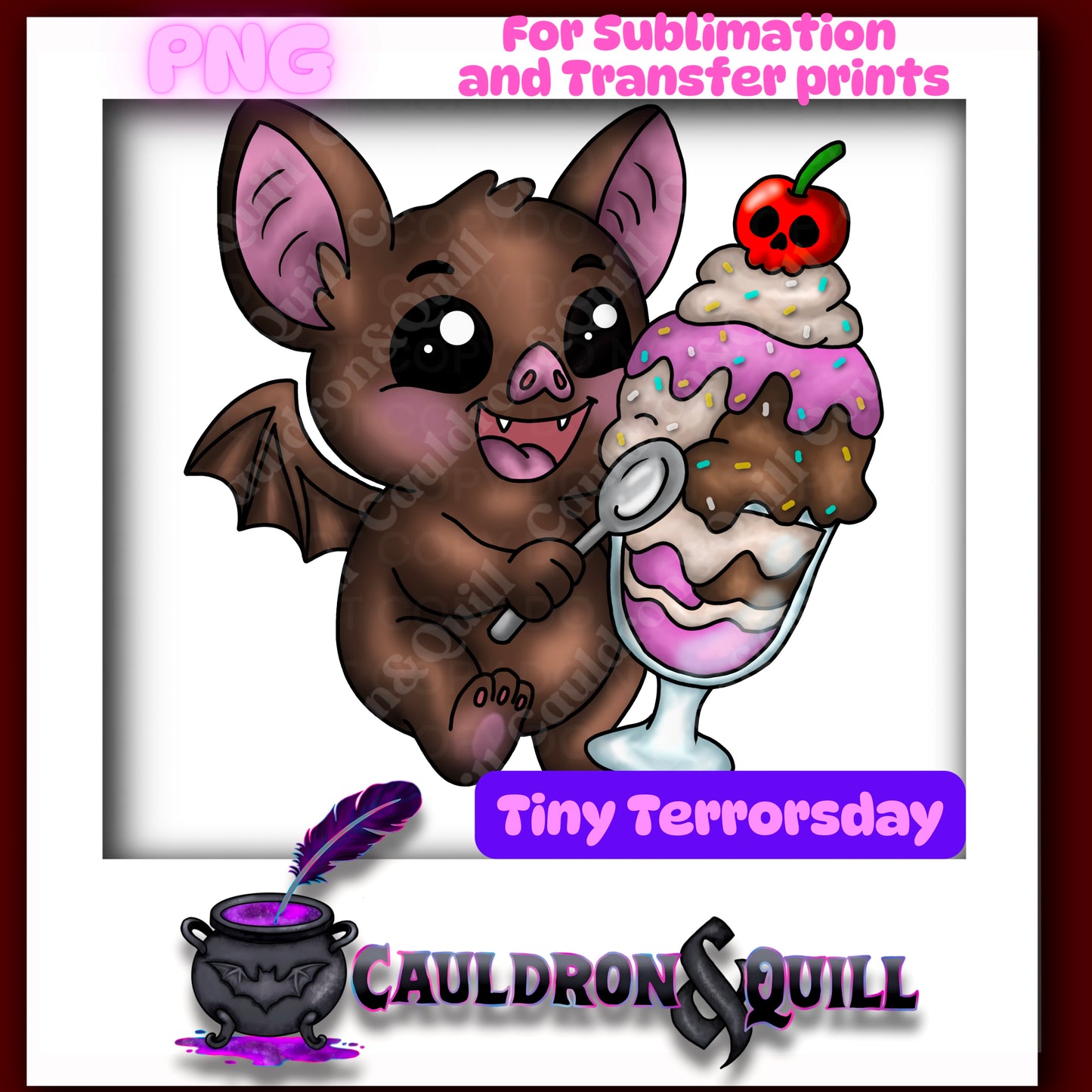 Tiny Terror-Bat Sundae