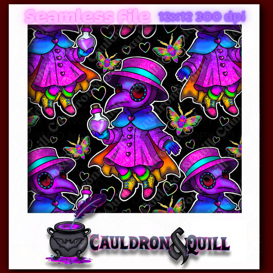 Plague Doctor Seamless