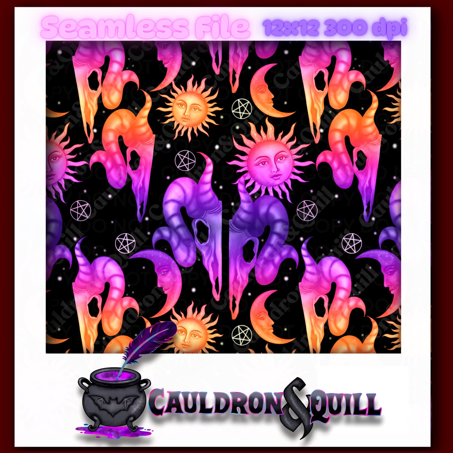 Celestial Ram Seamless