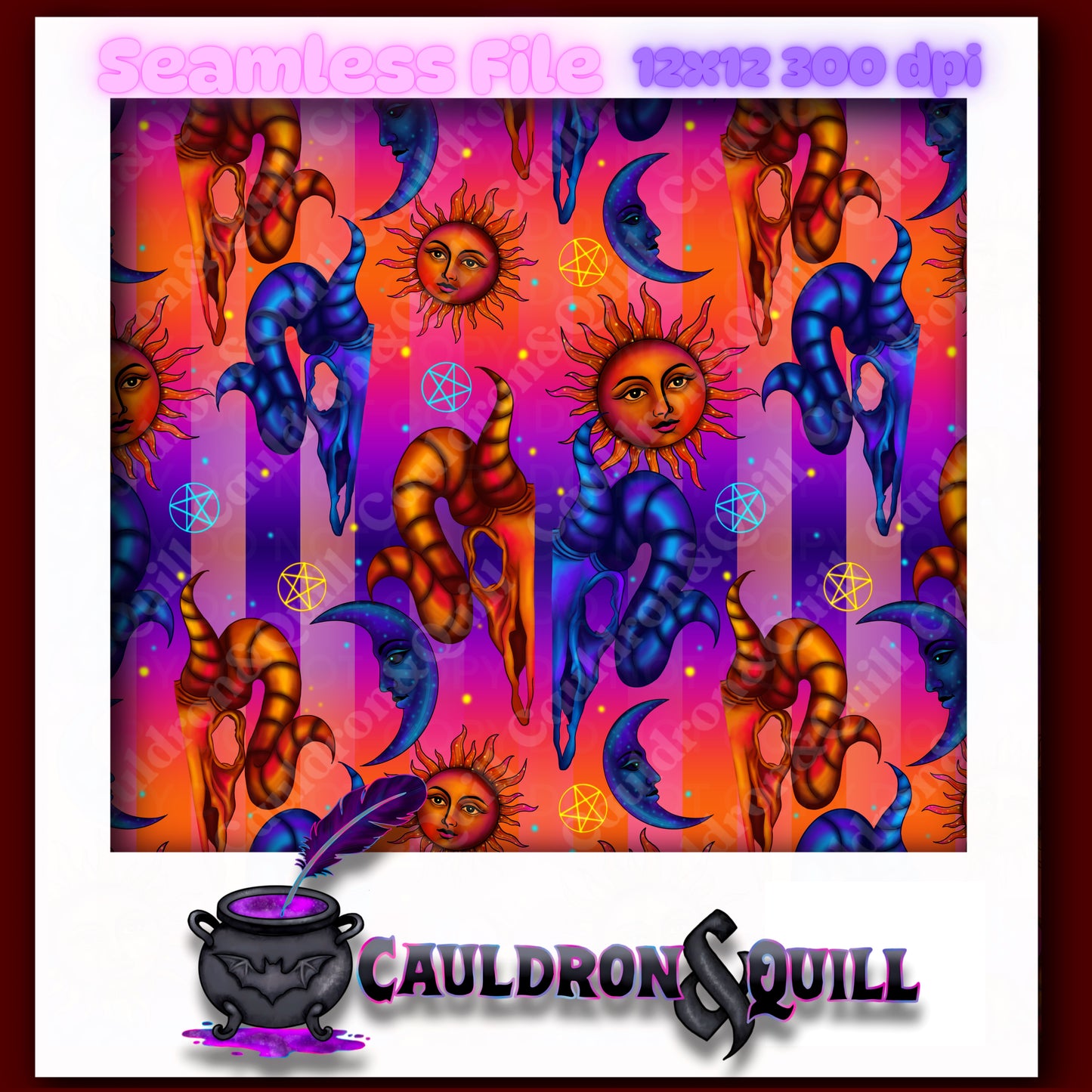 Celestial Ram Seamless