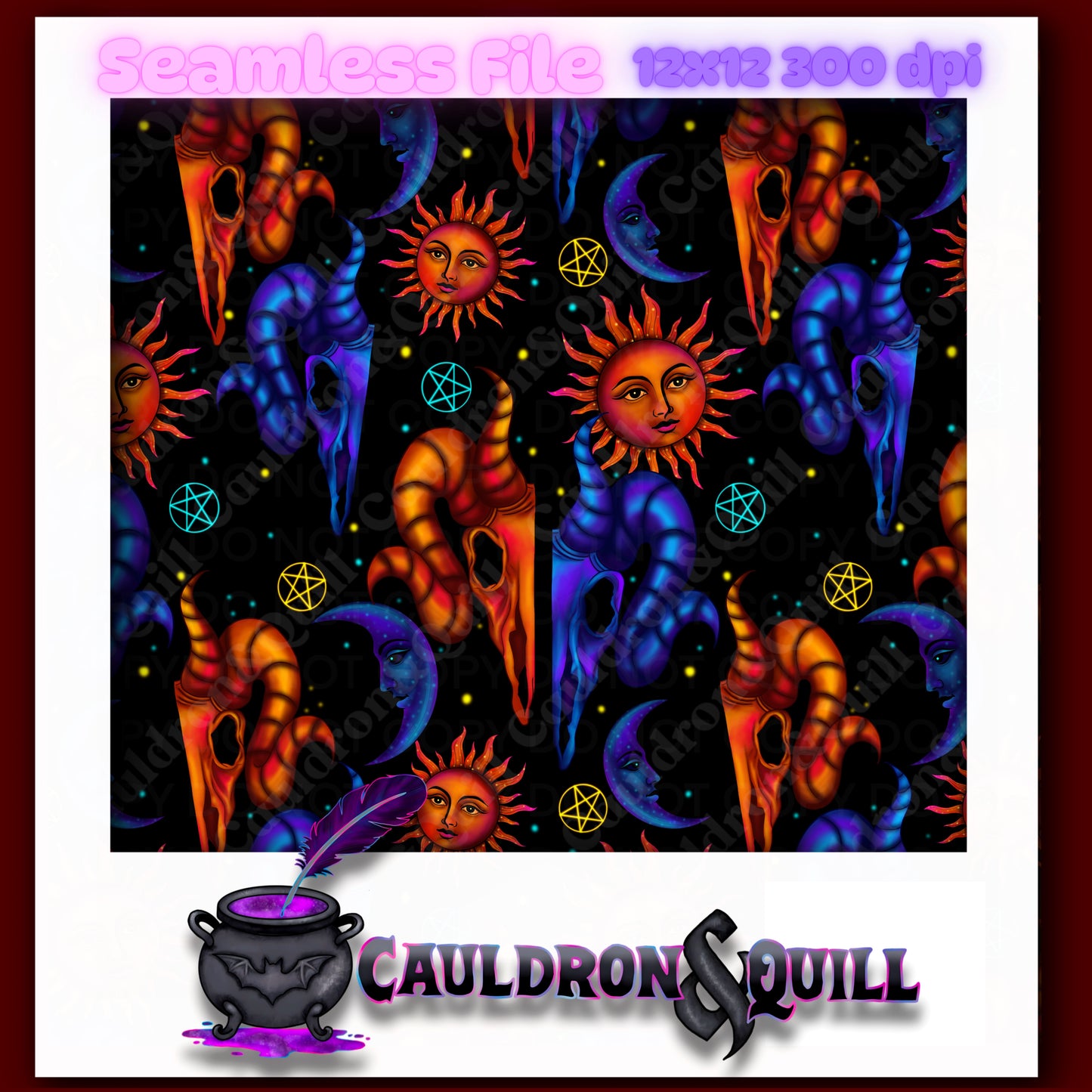 Celestial Ram Seamless