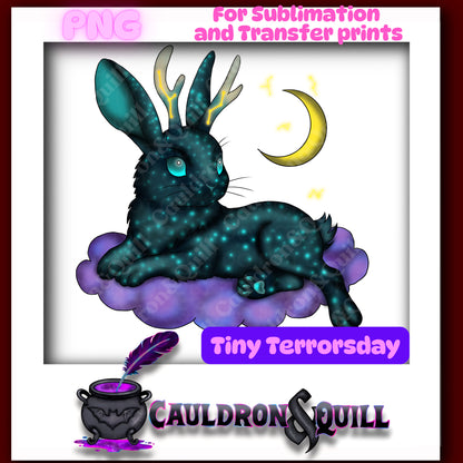 Tiny Terror-Celestial Jackalope