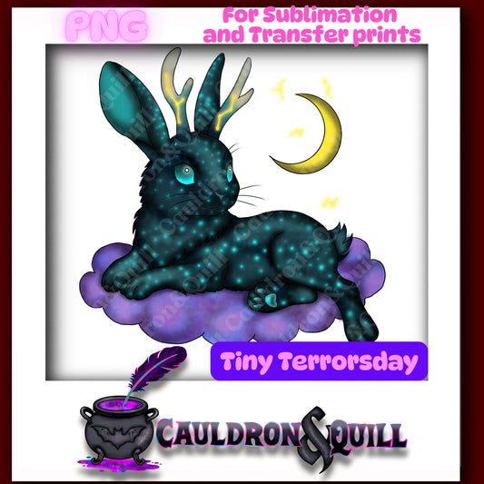 Tiny Terror-Celestial Jackalope