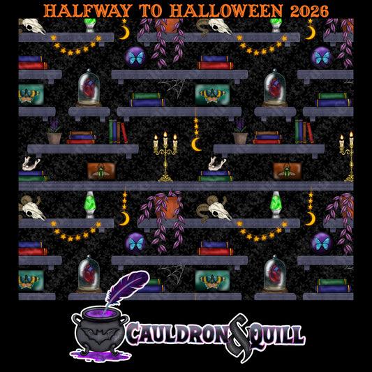 Spooky Shelf Seamless