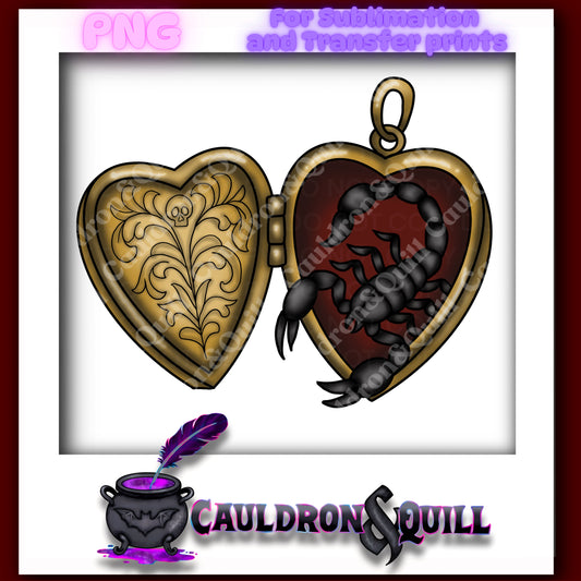 Scorpion Locket Sub