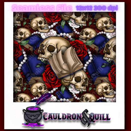 Vampire Romance Seamless