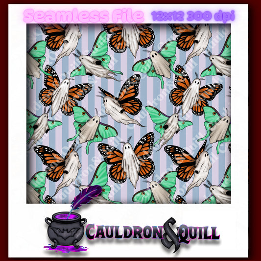 Flying Ghost Seamless