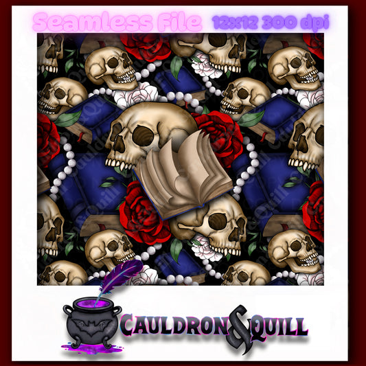 Vampire Romance Seamless