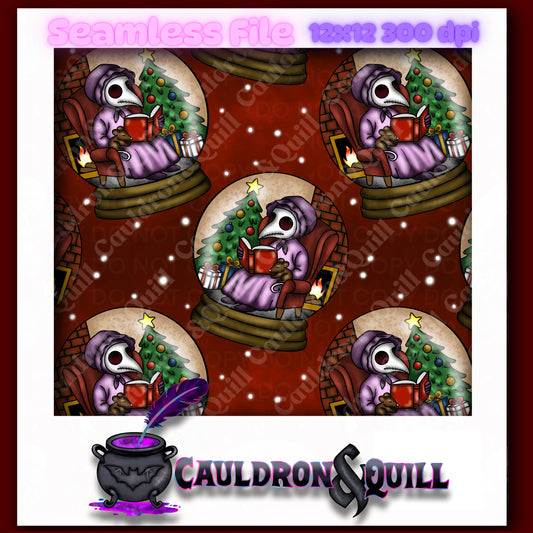 Snowglobe Storytime Seamless
