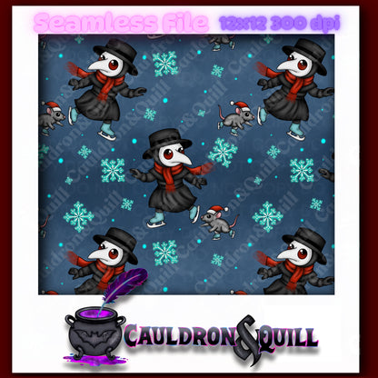 Plagued Holiday Seamless Bundle