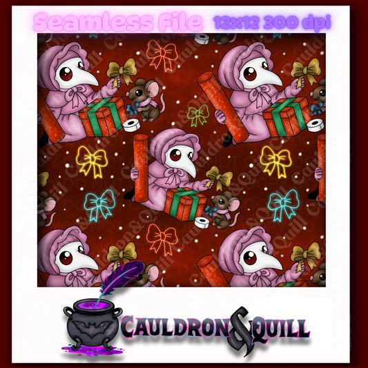Gift Wrapping Seamless