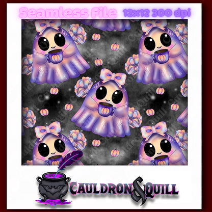 Ghostie Boo Boo Seamless Bundle