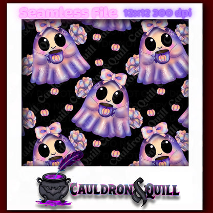 Ghostie Boo Boo Seamless Bundle