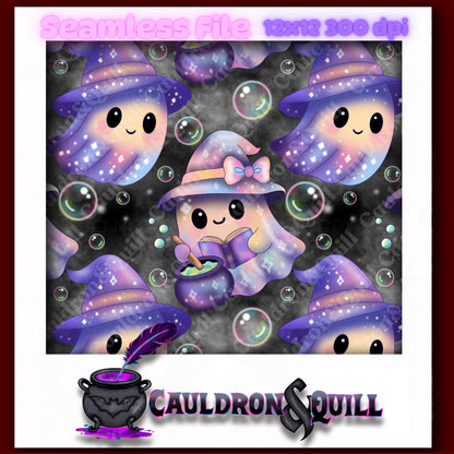 Ghostie Boo Boo Seamless Bundle