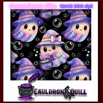 Ghostie Boo Boo Seamless Bundle