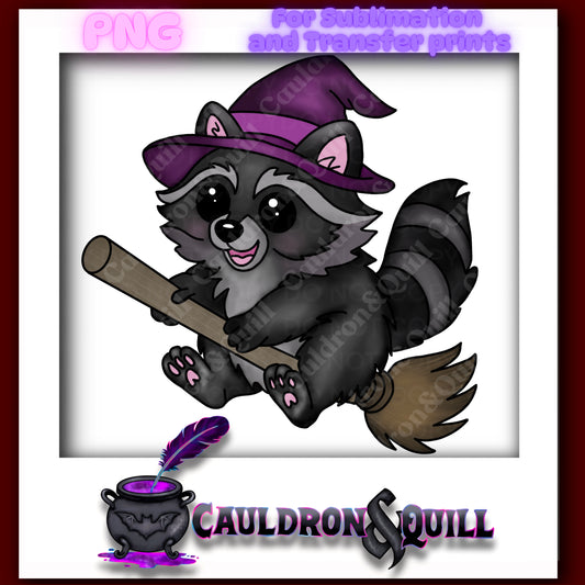 Witchy Raccoon Sub