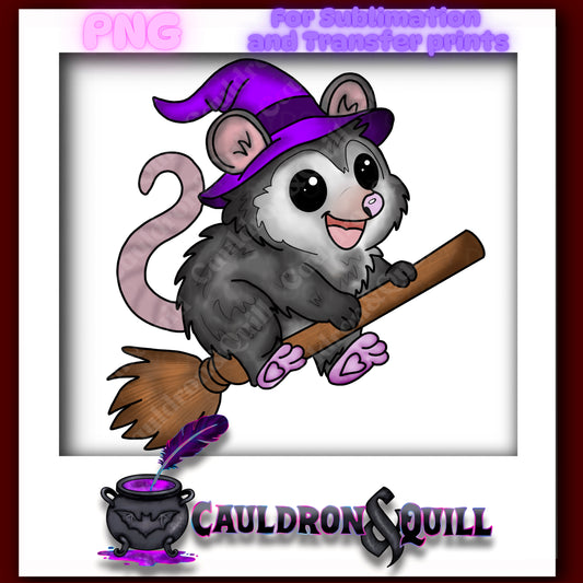 Witchy Opossum Sub