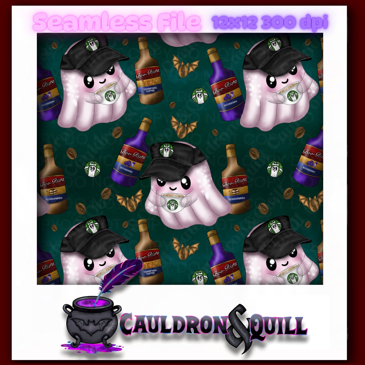 Scream and Sugar Seamless