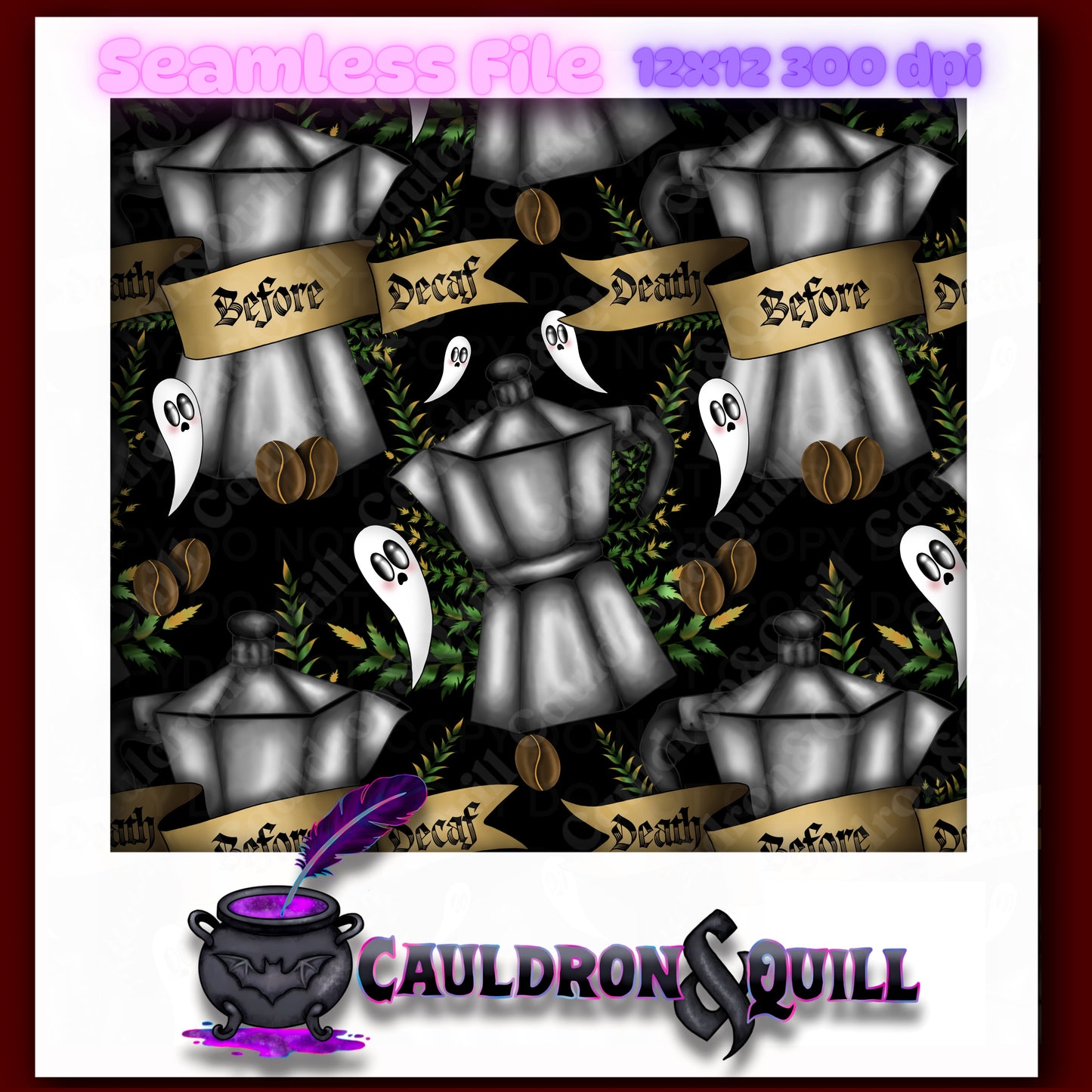 Death Before Decaf Seamless