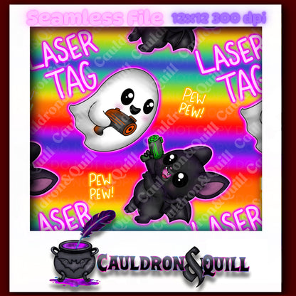 Neon Nightmare Seamless Bundle