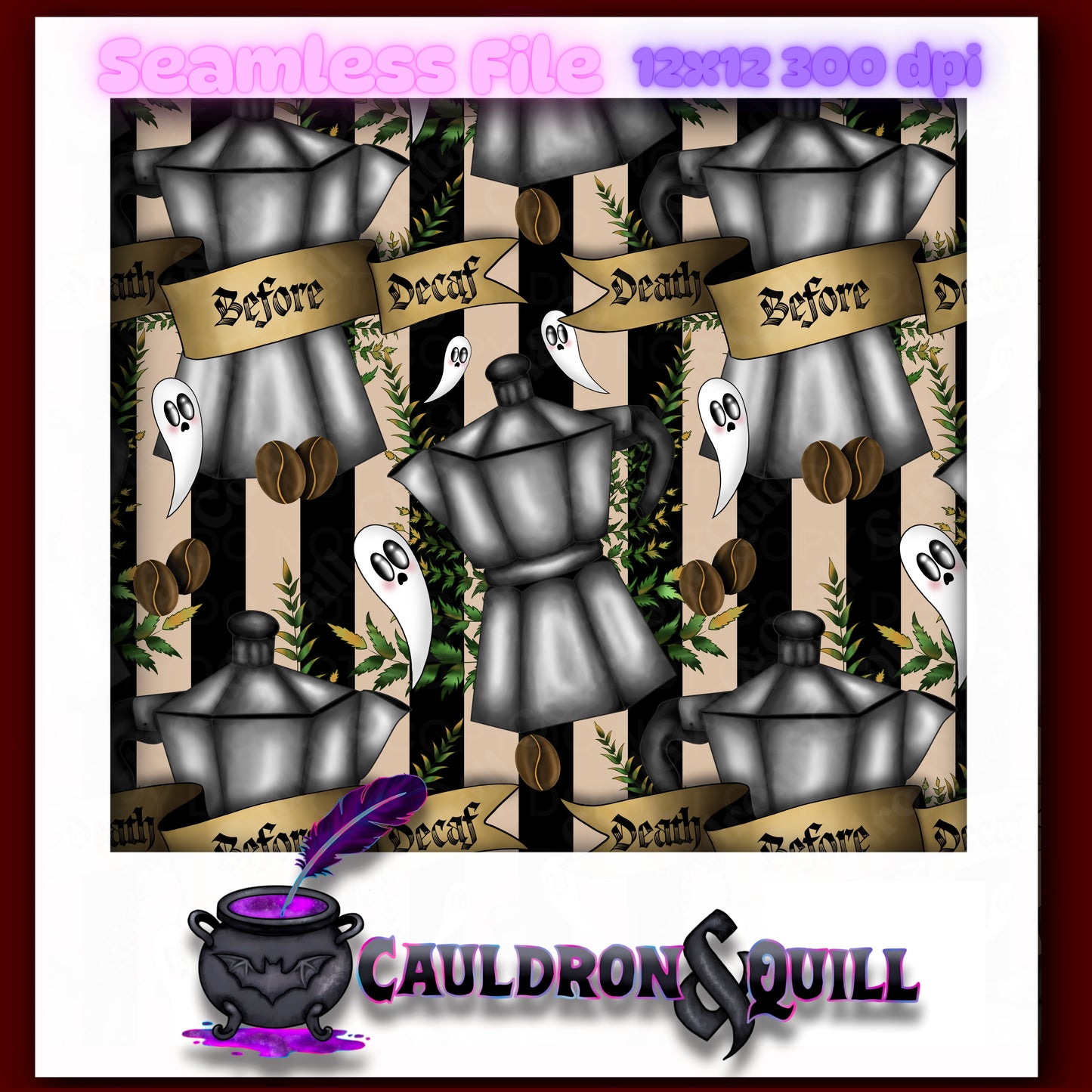 Death Before Decaf Seamless