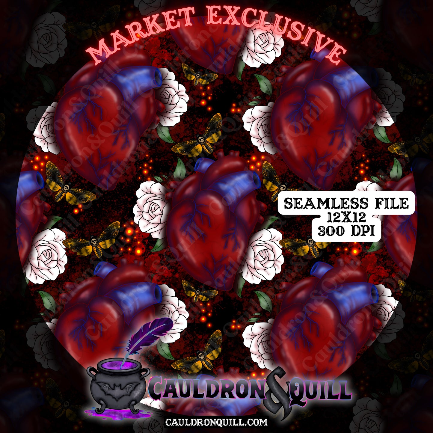 Anatomical Heart Seamless