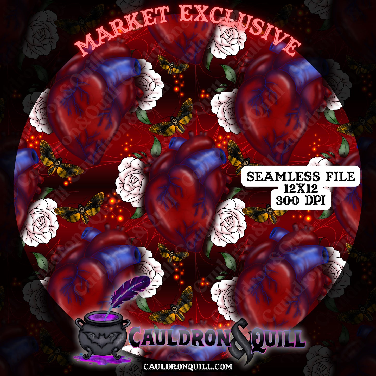 Anatomical Heart Seamless