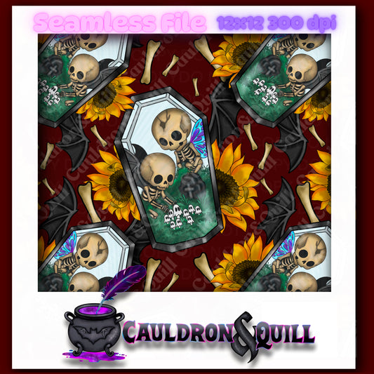 Graveyard Gardener Seamless