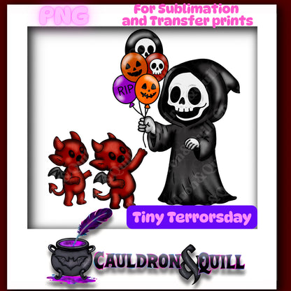 Tiny Terror-Grim Balloons