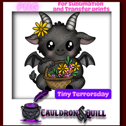 Tiny Terror-Floral Baphy