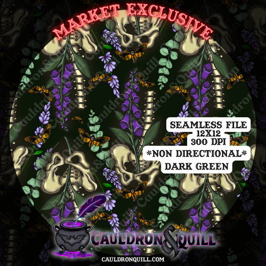 Deadly Plant Seamless-Foxglove (Non-Directional)